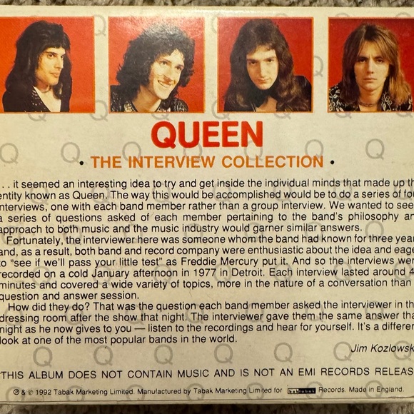 Queen The Interview Collection Box Set - Picture 2 of 14